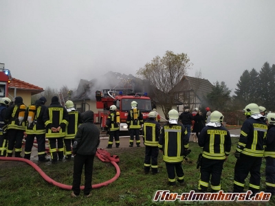 Dachstuhlbrand in Elmenhorst Lange Reihe 03.12.2019_16